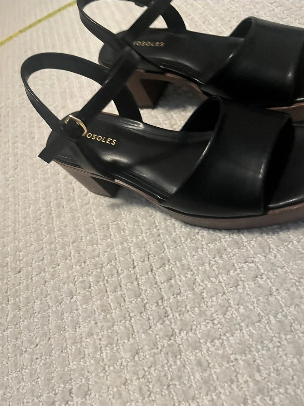 Aerosoles Tate Block Heel Platform Sandals